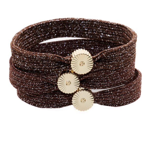 H�relastik - flad Forreste Brown