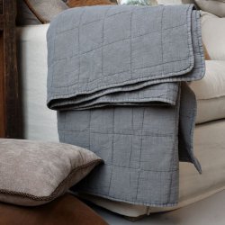 Aix Quilt Vintage T�ppe - Gr� 180x130