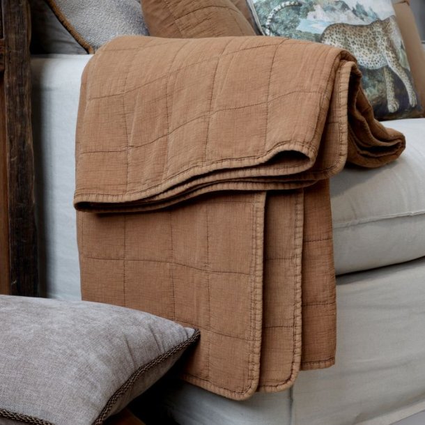 Aix Vintage Quilt T�ppe - Clay 180x130