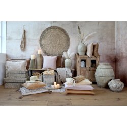 Aix Pudebetr�k i velour inkl pude - Nougat