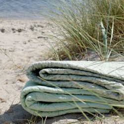 Aix Quilt m. blomster Verte