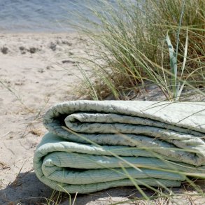 Aix Quilt m. blomster Verte