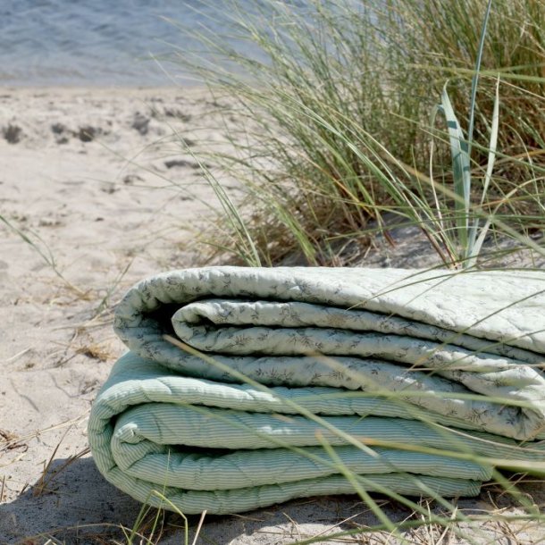 Aix Quilt m. blomster Verte
