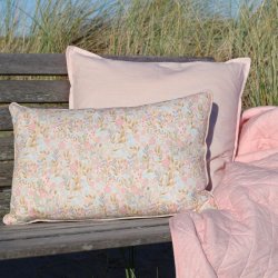 Aix Pudebetr�k m. blade &amp; blomster 50x35