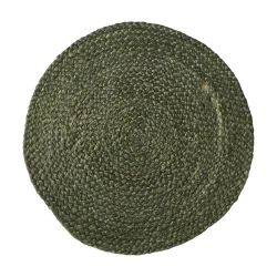 D�kkeserviet jute gr�n 