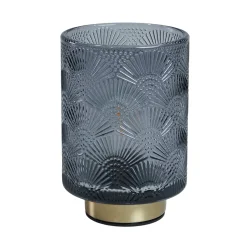LED Glas Lampe Bl�