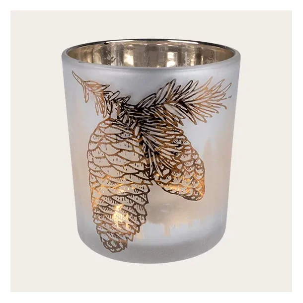 Fyrfadsstage m. kogle