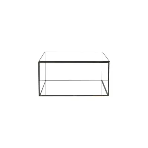 Glasskrin m. sort kant