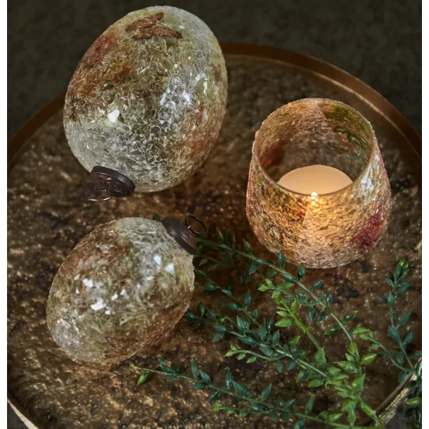 Glas�g m. sommerfugl