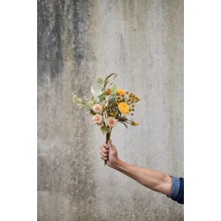 Gren med blomster 35 cm