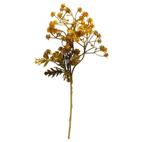 Gren med blomster 35 cm