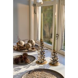 Lysestage kogle stor