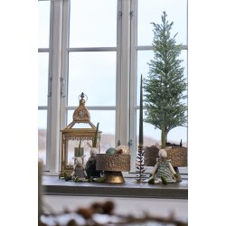 Taks m. sne og glimmer