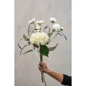 Krysantemum hvid 55cm