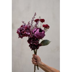 Hortensia stilk 28 cm - M�rk Lilla