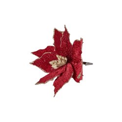 Julestjerne hoved m klips