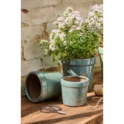 Urtepotte, marina antik look - lille