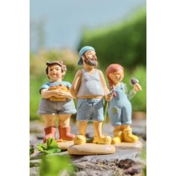Havemand figur m. vandslange