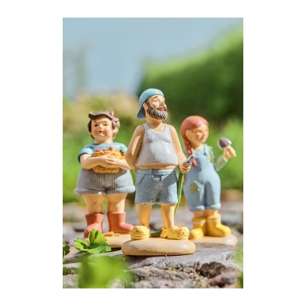 Havemand figur m. vandslange
