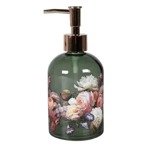 S�bedispenser m. blomster - gr�n