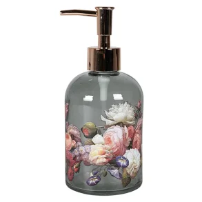 S�bedispenser m. blomster - gr�