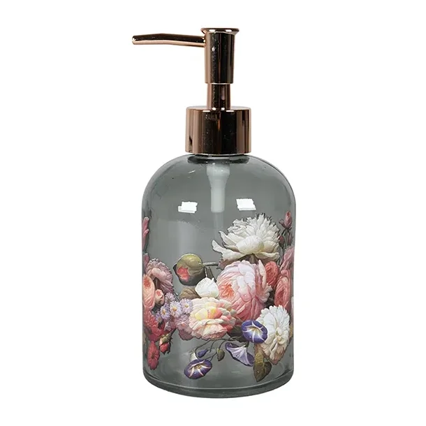 S�bedispenser m. blomster - gr�