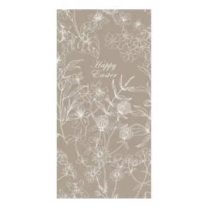 P�skeserviet - Happy Easter - latte