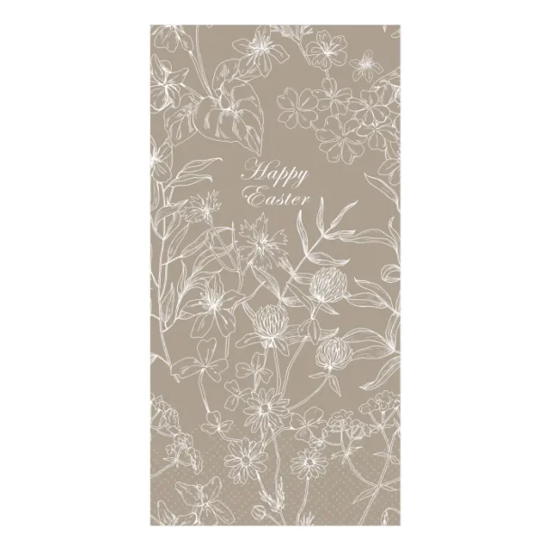 P�skeserviet - Happy Easter - latte