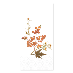 Serviet m. grene og blade