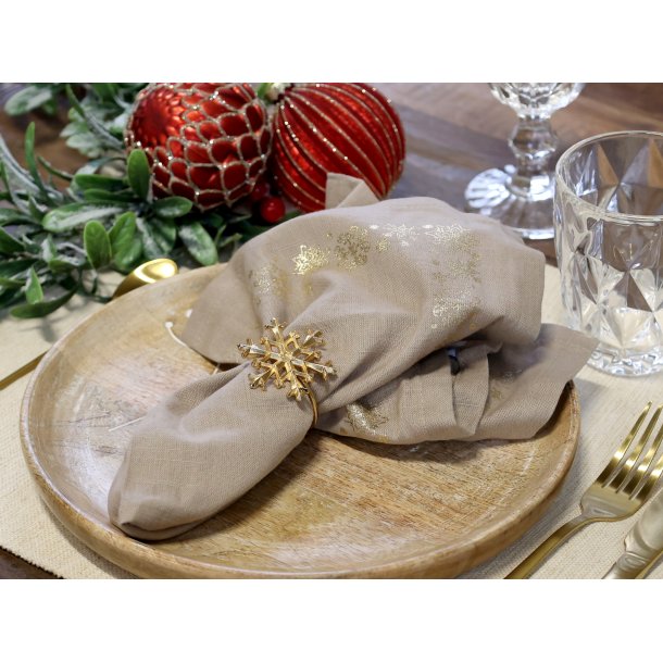 Servietring m. snefnug