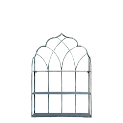 Reol m. 3 hylder Zink