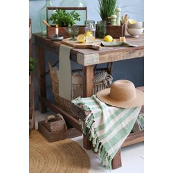 Tr�kasse m. h�ndtag og 3 rum