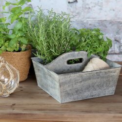 Zinkkasse m. h�ndtag