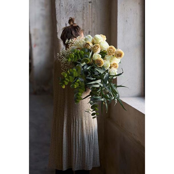 Brudesl�r Hvid 75 cm