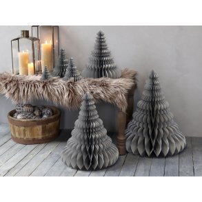 Juletr� med magnet i papir stort