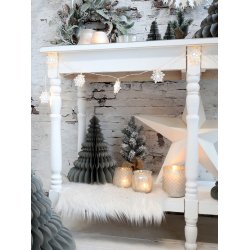 Juletr� med magnet i papir stort