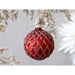 Julekugle m. m�nster