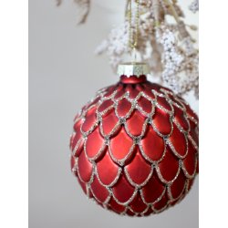 Julekugle m. m�nster