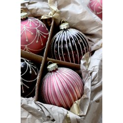 Julekugle i �ske s�t af 6