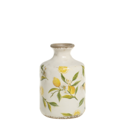 Limone Flaske m. citronmotiv - lille