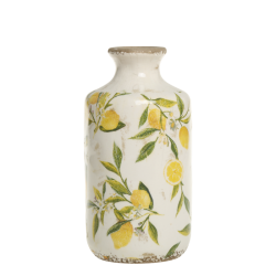 Limone Vase m. citronmotiv - stor
