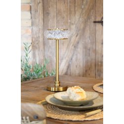 LED Opladelig Bordlampe - Rund