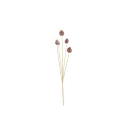 Valmue Kapsler Buket 75 cm
