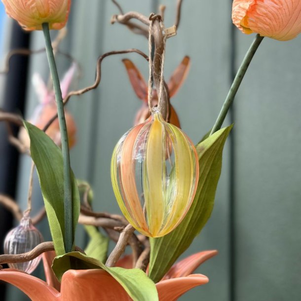 P�ske�g oph�ng i glas - multifarvet