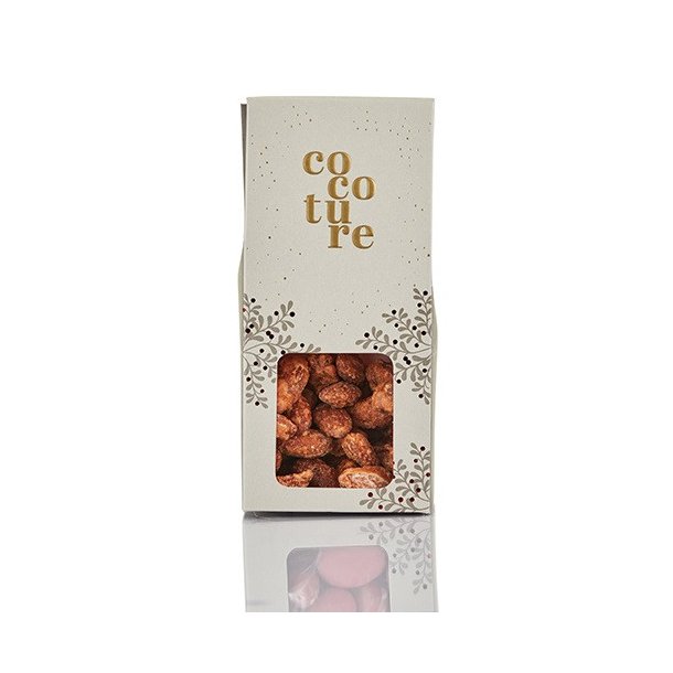 Br�ndte mandler i �ske 