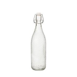 Glasflaske med patentl�g - dupper