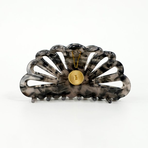 H�rklemme stor - Smoky Marble