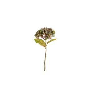 Hortensia m. real touch - antikbordeaux 46 cm