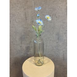 Valmue lysebl� 61 cm