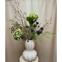 Mandstro gren rosa 100 cm